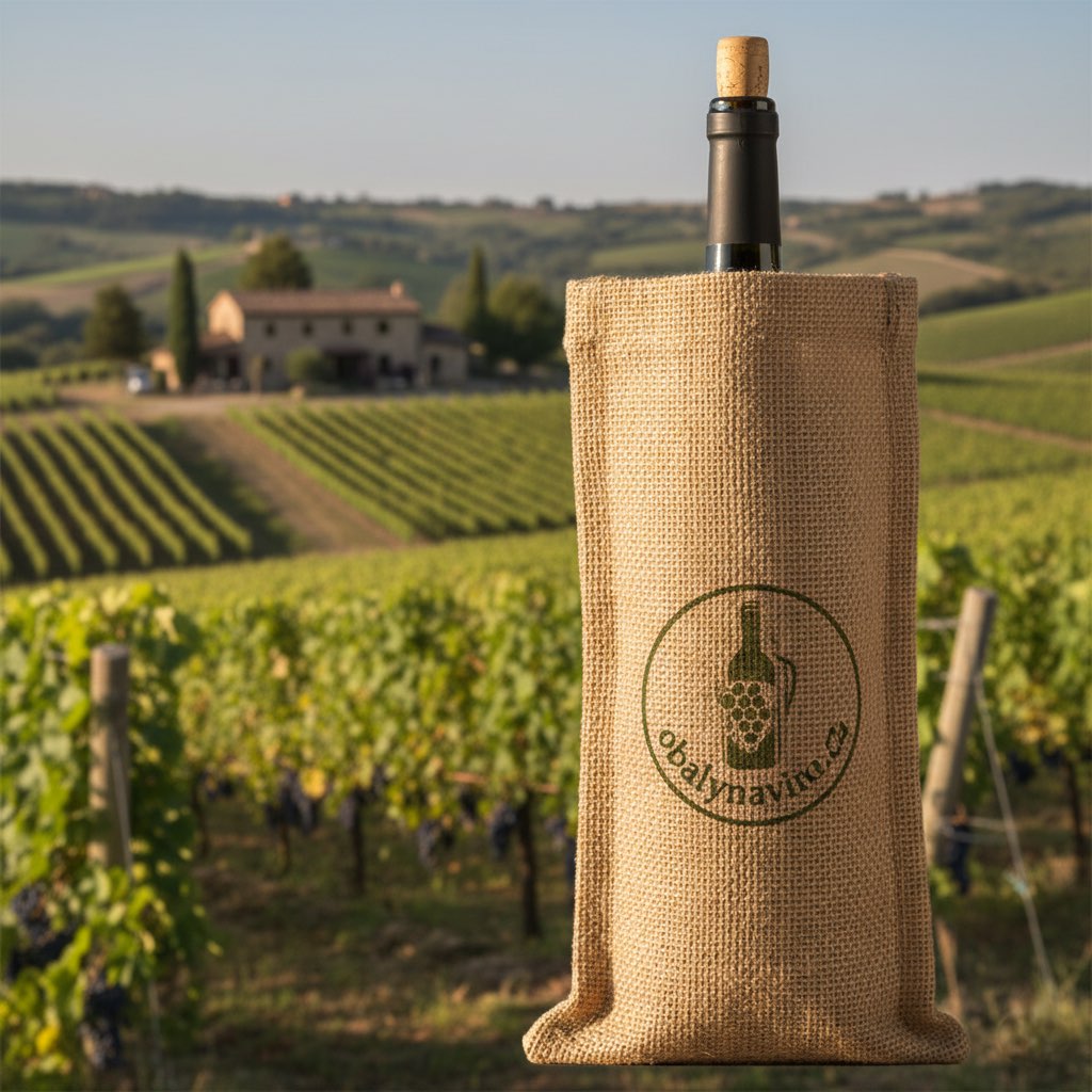 Jutová revoluce: Proč je jutová taška na víno ekologickou i stylovou volbou pro váš firemní branding